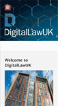 Mobile Screenshot of digitallawuk.com